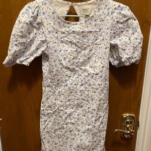Forever 21 Blue and White Floral Sundress
